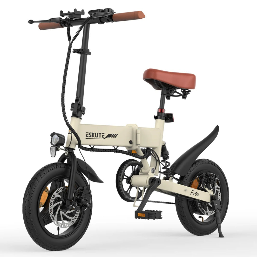 ESKUTE F200 14" Mini Vélo Électrique Pliant 250W Moteur 36V 7.8Ah Batterie