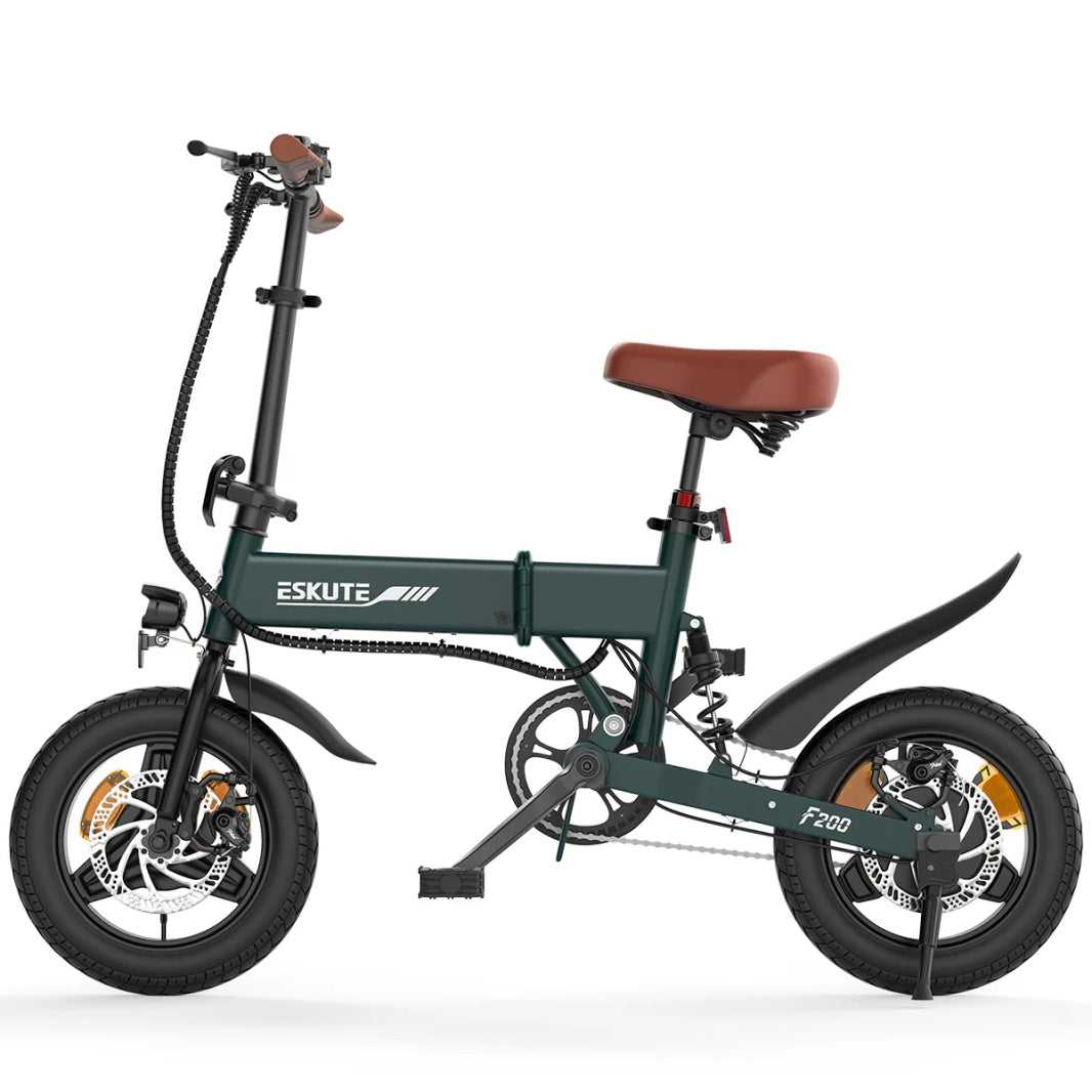 ESKUTE F200 14" Mini Vélo Électrique Pliant 250W Moteur 36V 7.8Ah Batterie