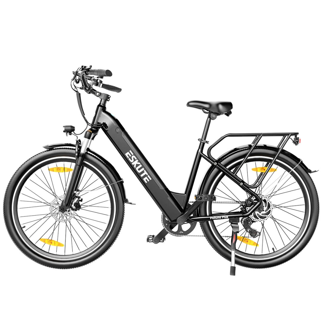 ESKUTE Polluno Plus 26"/28" VTC Électrique Avec Capteur de Couple 250W Moteur 36V 20Ah Batterie