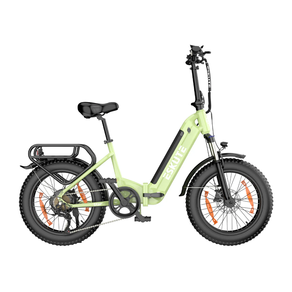 ESKUTE Star 20" Fat Tire Vélo électrique pliant 250W Moteur 36V 25Ah Batterie