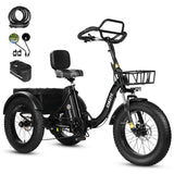 ESKUTE T302 PRO 20" Vélo électrique cargo 250W Moteur 48V 20.8Ah Batterie