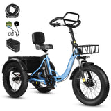 ESKUTE T302 PRO 20" Vélo électrique cargo 250W Moteur 48V 20.8Ah Batterie