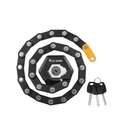 SHENGMILO antivol pour vélo électrique, antivol à chaîne pliable, dispositif antivol, cisaille anti-hydraulique portable