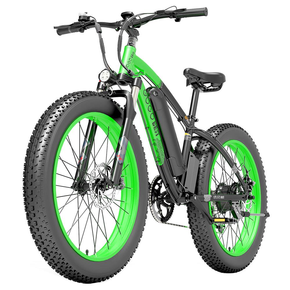 GOGOBEST GF600 26" gros pneu vélo de montagne électrique 1000W moteur 48V 13Ah batterie