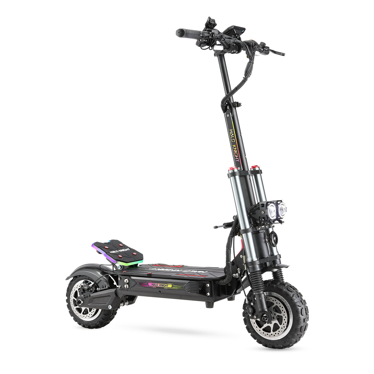 HALO KNIGHT T107 Pro 11" Trottinette électrique pliante 3000W*2 Double Moteur 60V 38,4Ah Batterie