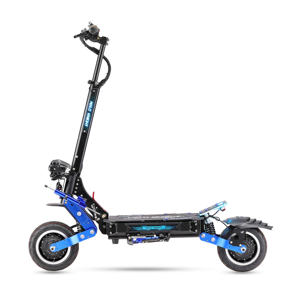 HALO KNIGHT T108 Pro 11" Trottinette électrique pliante tout-terrain 3000W*2 Moteur 60V 38,4Ah Batterie