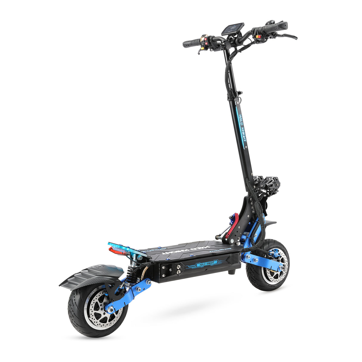 HALO KNIGHT T108 Pro 11" Trottinette électrique pliante tout-terrain 3000W*2 Moteur 60V 38,4Ah Batterie