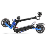 HALO KNIGHT T108 Pro 11" Trottinette électrique pliante tout-terrain 3000W*2 Moteur 60V 38,4Ah Batterie