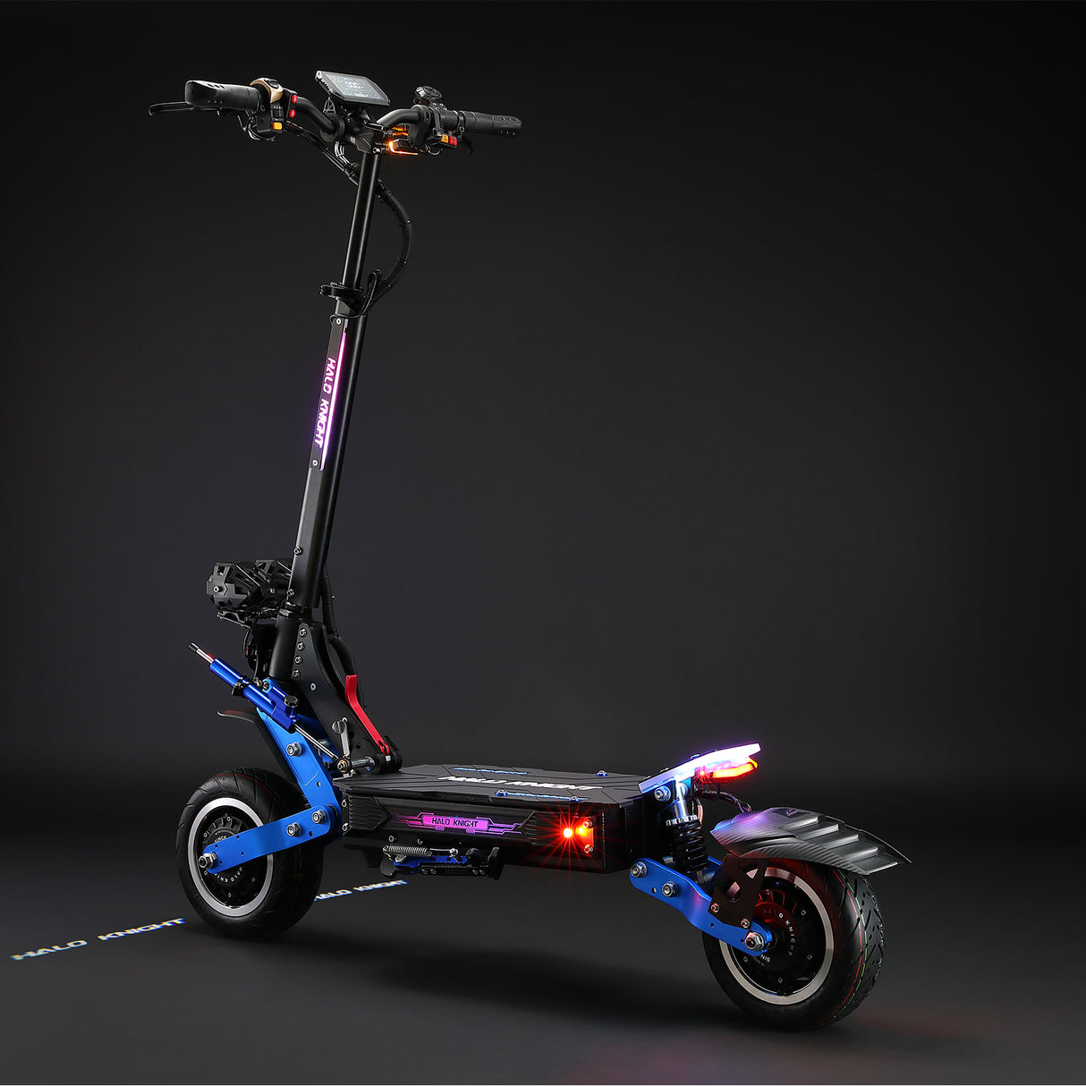 HALO KNIGHT T108 Pro 11" Trottinette électrique pliante tout-terrain 3000W*2 Moteur 60V 38,4Ah Batterie