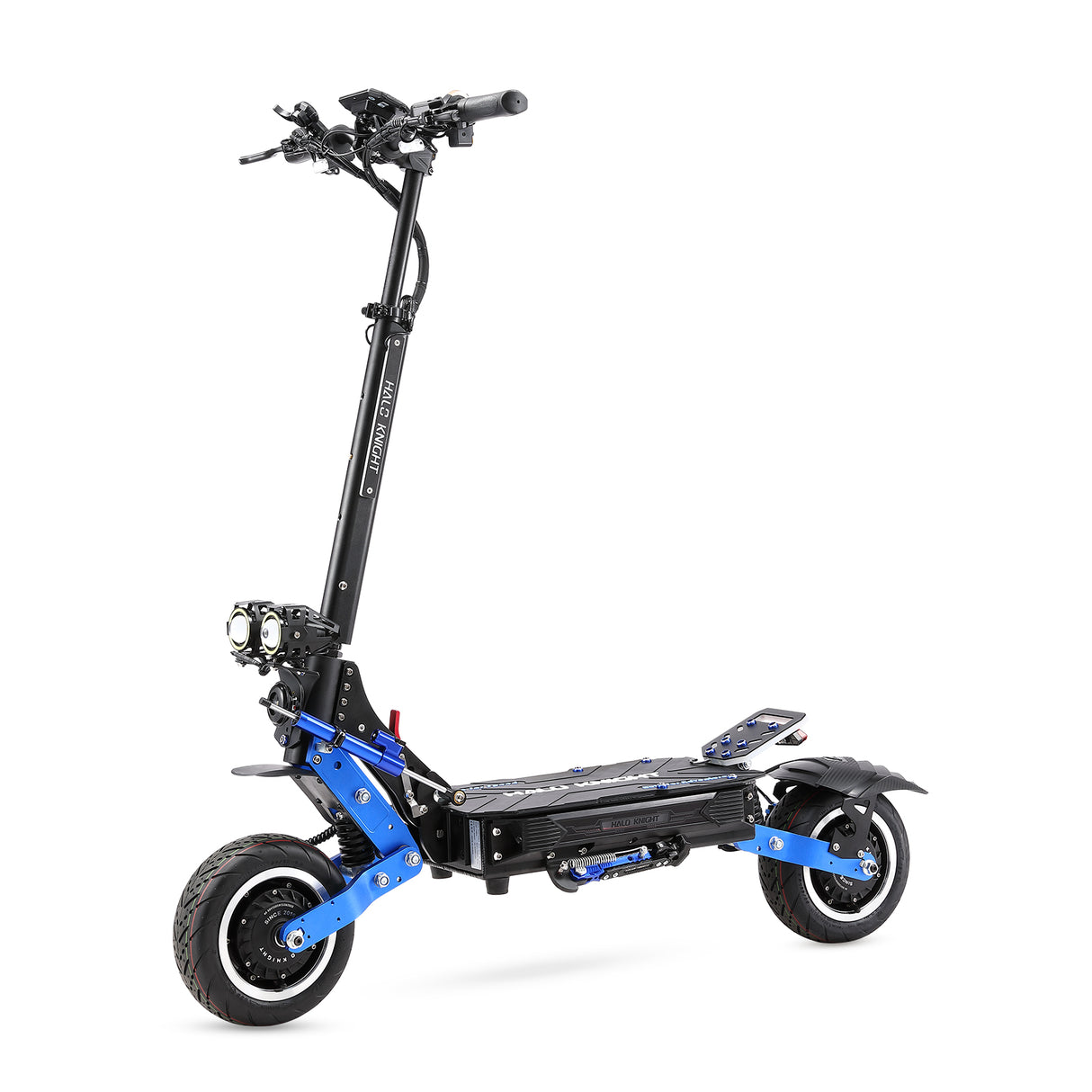 HALO KNIGHT T108 Pro 11" Trottinette électrique pliante tout-terrain 3000W*2 Moteur 60V 38,4Ah Batterie