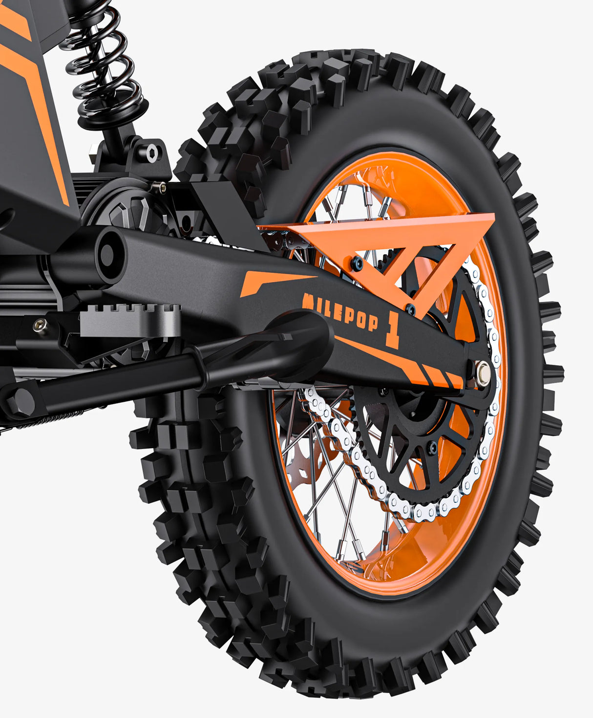 HILLMILES Mile Pop 1 14" Vélo électrique tout-terrain 3000W Summit  Moteur 48V 25Ah Batterie