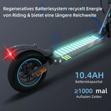 HONEYWHALE M2 Pro Trottinette électrique pliable avec contrôle par application Bluetooth 500W Moteur 36V 7,8Ah Batterie