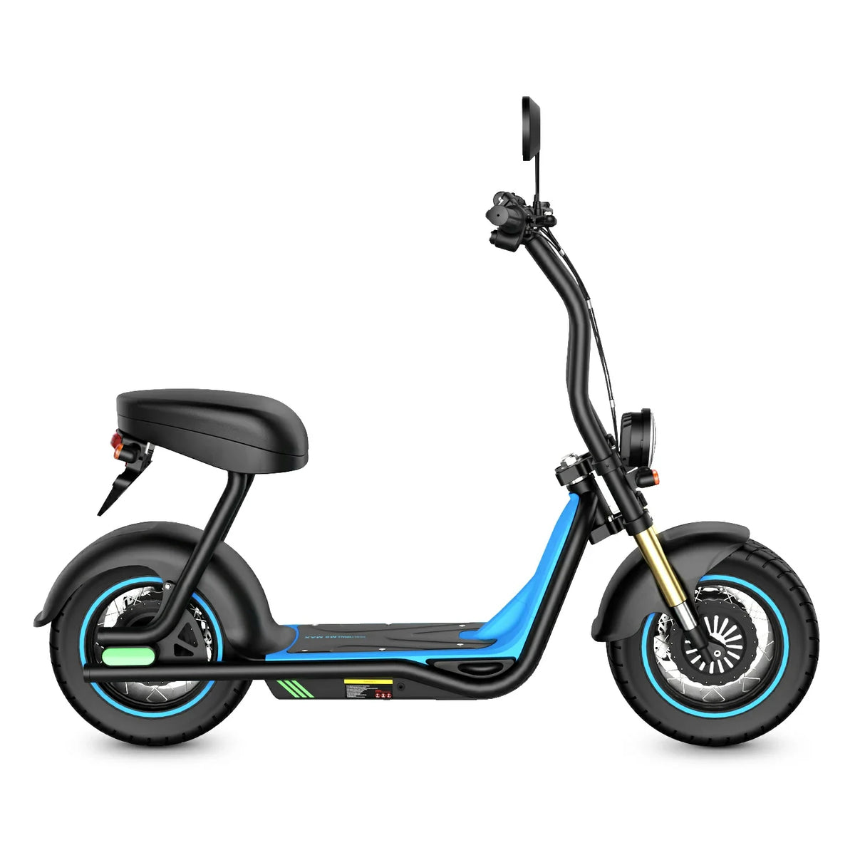 HONEYWHALE M5 MAX 14" Trottinette électrique de transport avec siège 1000W Moteur 54,6V 13Ah Batterie