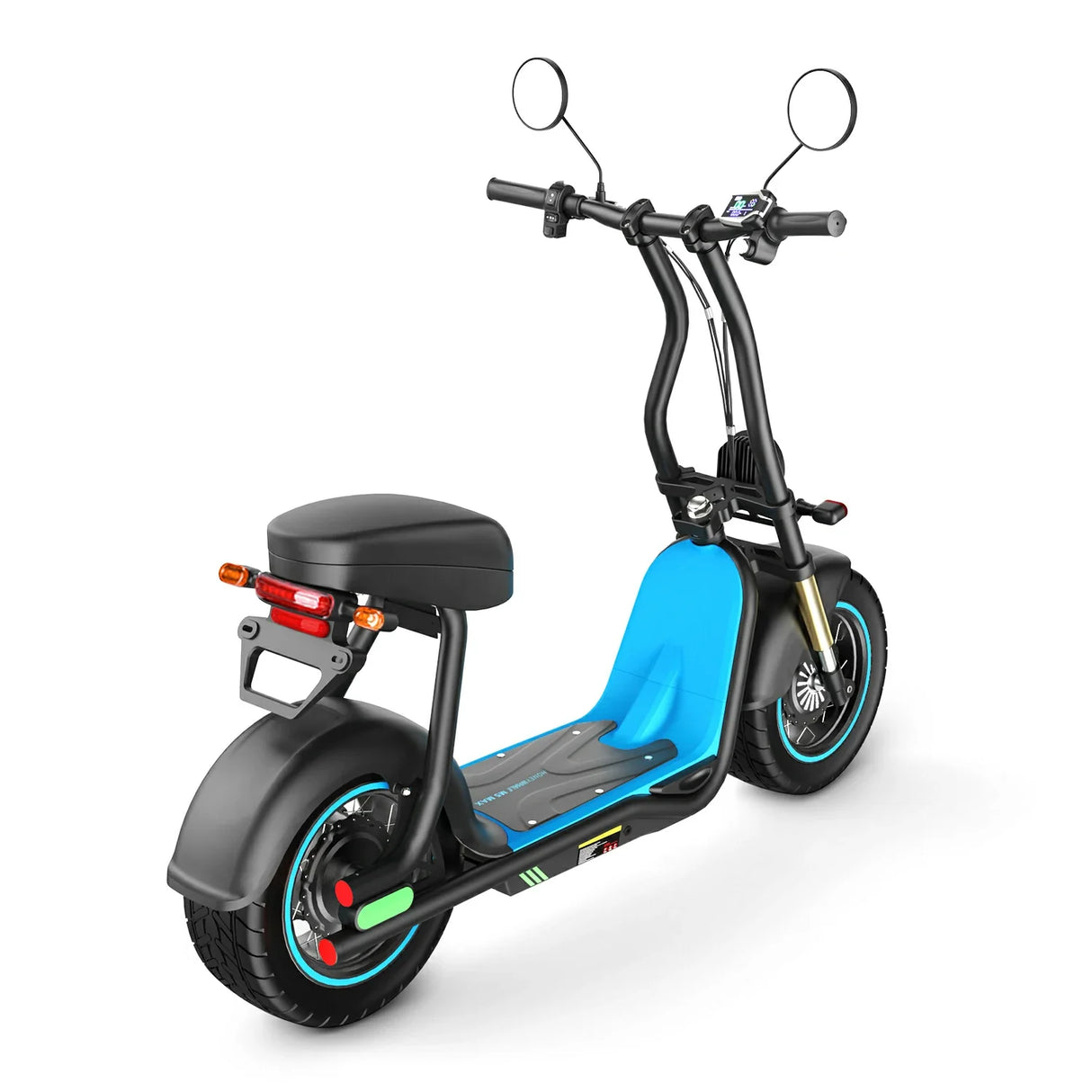 HONEYWHALE M5 MAX 14" Trottinette électrique de transport avec siège 1000W Moteur 54,6V 13Ah Batterie