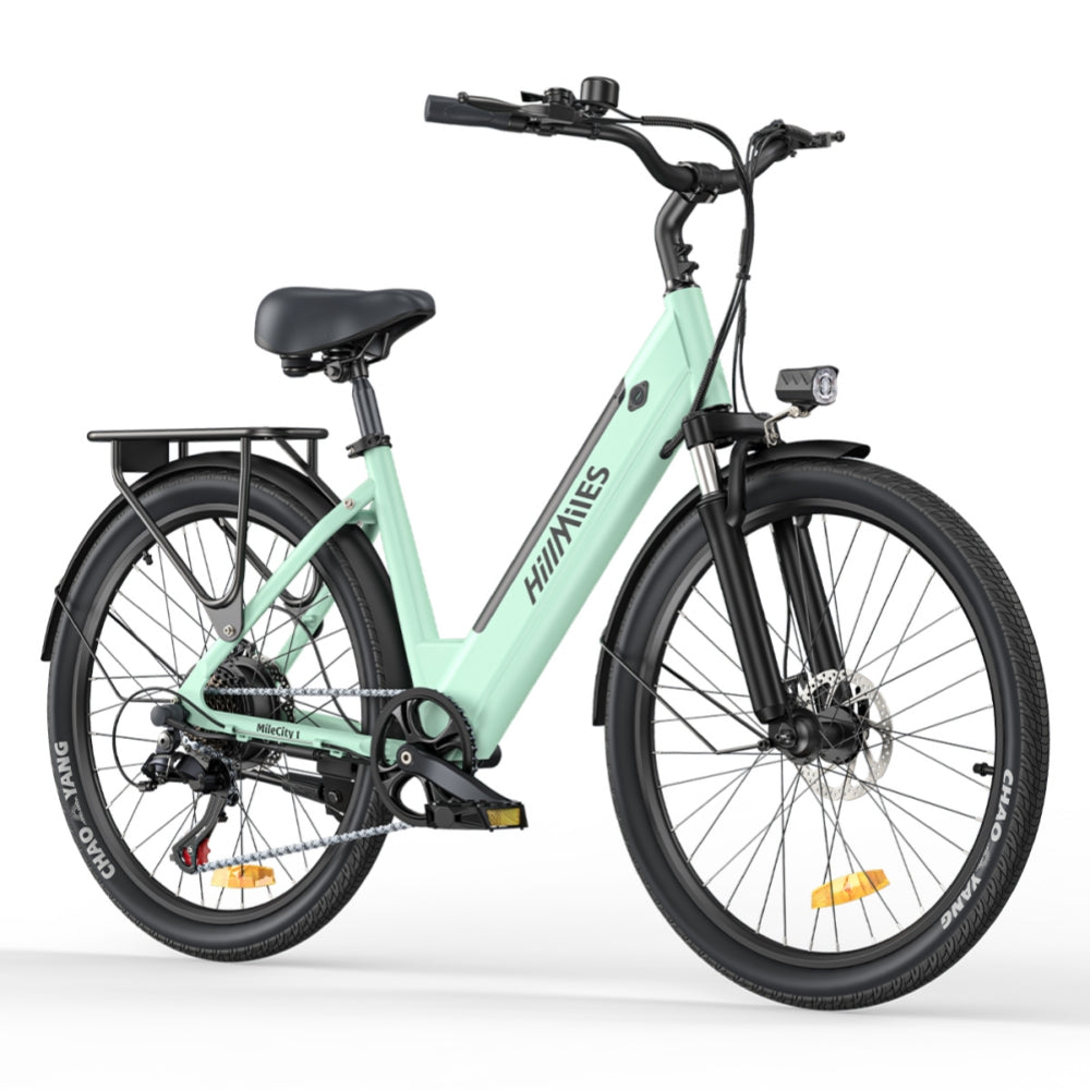 HillMiles MileCity1 26" Vélo de randonnée électrique de ville, moteur 250 W, batterie 36 V 13 Ah