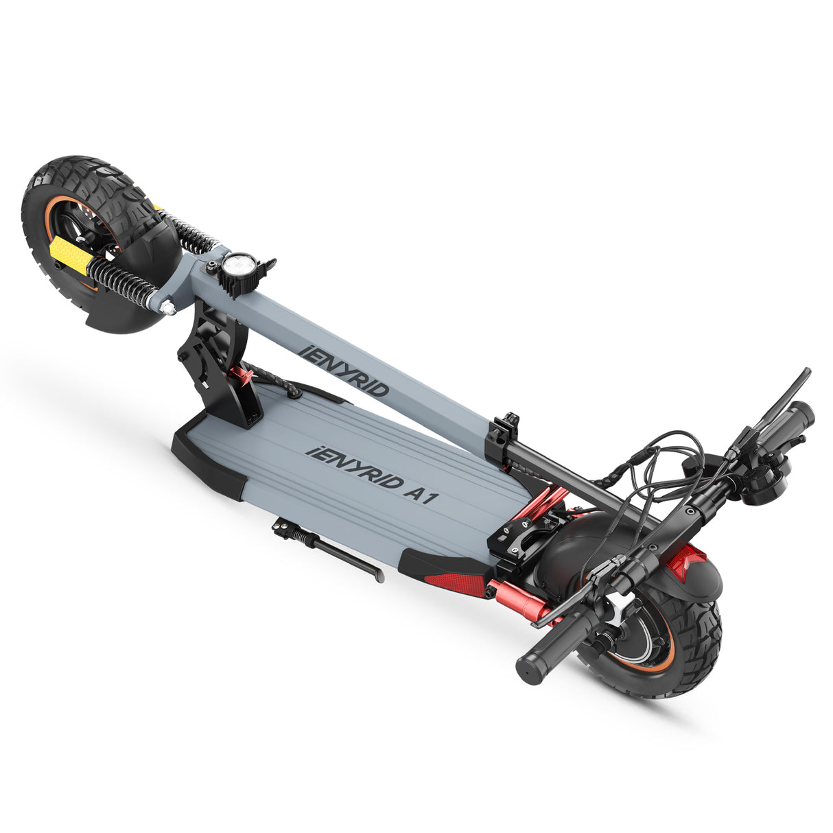 IENYRID A1 Trottinette électrique pliable 10 pouces Moteur 250W 48V 12,5Ah Batterie