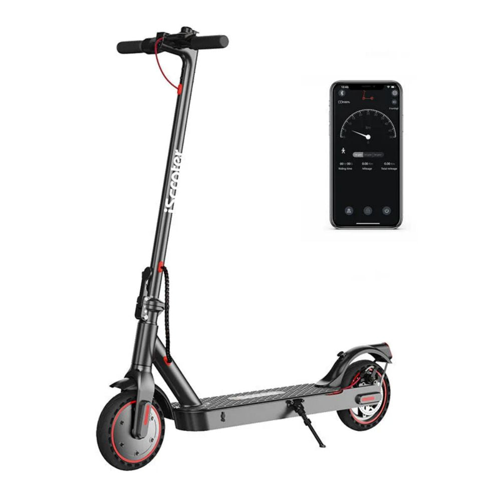 ISCOOTER I9 8.5" Trottinette électrique pliable pour transport en commun, moteur 350 W, batterie 42 V 7,5 Ah