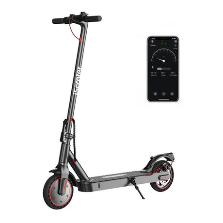 ISCOOTER I9 8,5" Trottinette électrique pliable pour transport en commun, moteur 350 W, batterie 42 V 7,5 Ah