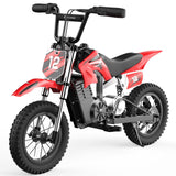 ISINWHEEL A12 12" Moto électrique tout-terrain pour enfants 350W Moteur 36V 5.2Ah Batterie