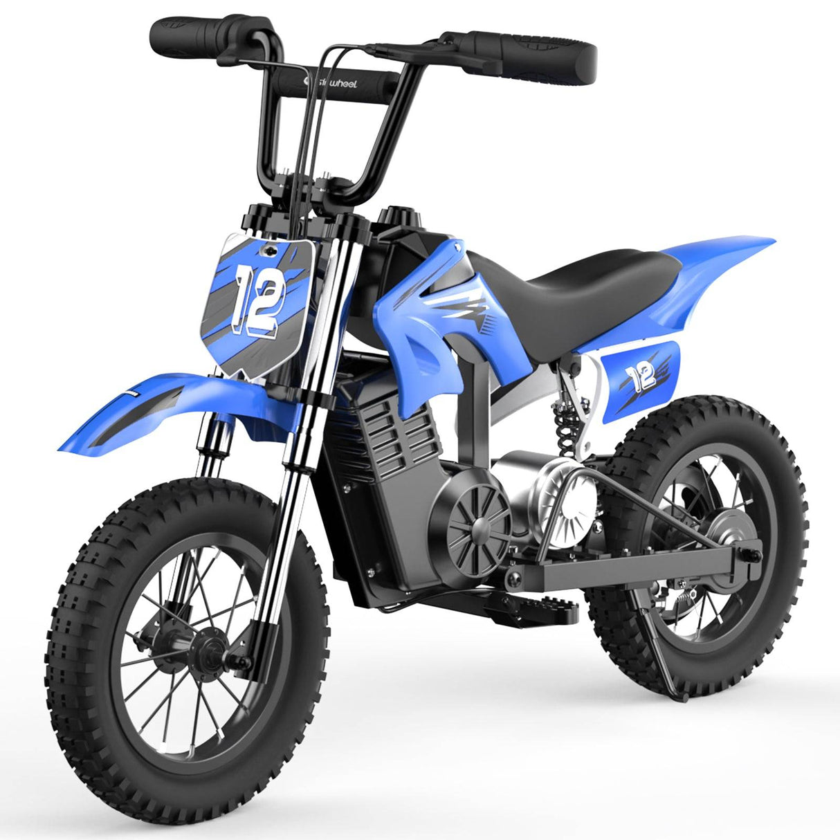 ISINWHEEL A12 12" Moto électrique tout-terrain pour enfants 350W Moteur 36V 5,2Ah Batterie