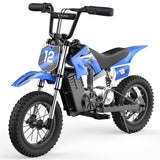 ISINWHEEL A12 12" Moto électrique tout-terrain pour enfants 350W Moteur 36V 5,2Ah Batterie