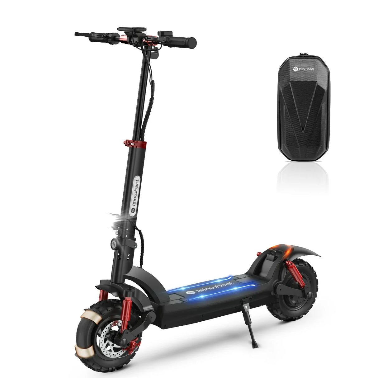 ISINWHEEL GT2 11" Trottinette électrique tout-terrain pliable Moteur 800W Batterie 48V 15Ah