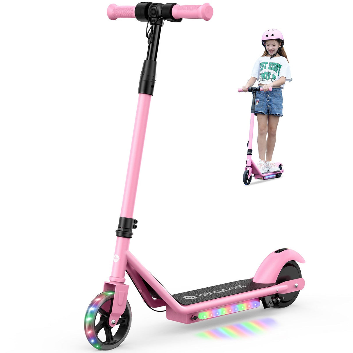 ISINWHEEL S2 5" Trottinette électrique pliable pour enfants Moteur 150W Batterie 18V 2.6Ah