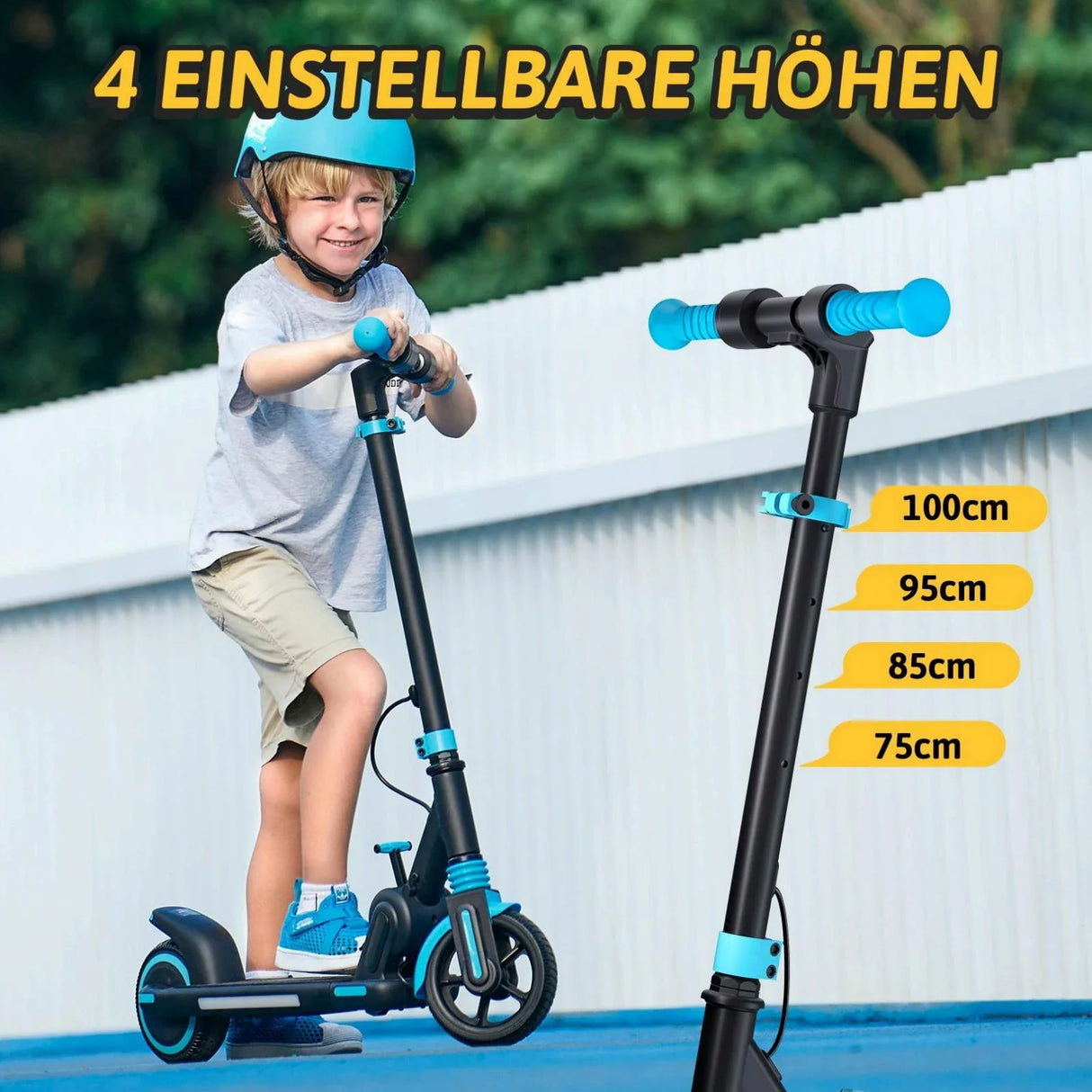 ISINWHEEL S6 Pro 6,5" Trottinette électrique pliable pour enfants 150W Moteur 21,6V 5Ah Batterie