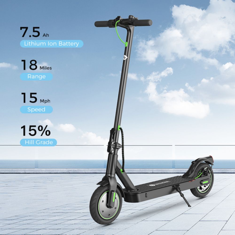 ISINWHEEL S9 Pro 8,5" Trottinette électrique pliable pour transport en commun 350W Moteur 36V 7,5Ah Batterie