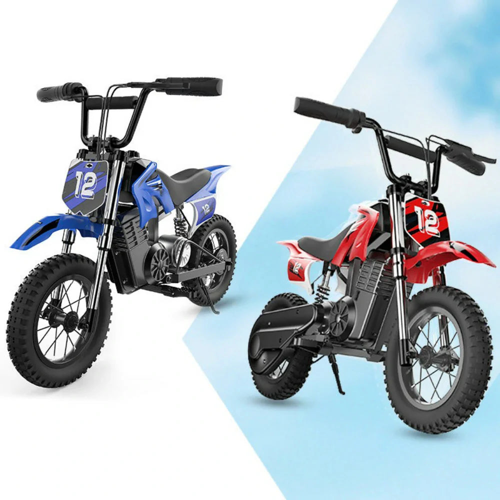 ISINWHEEL A12 12" Moto électrique tout-terrain pour enfants 350W Moteur 36V 5,2Ah Batterie