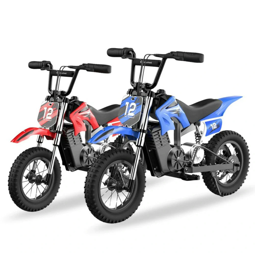ISINWHEEL A12 12" Moto électrique tout-terrain pour enfants 350W Moteur 36V 5,2Ah Batterie