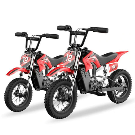 ISINWHEEL A12 12" Moto électrique tout-terrain pour enfants 350W Moteur 36V 5,2Ah Batterie
