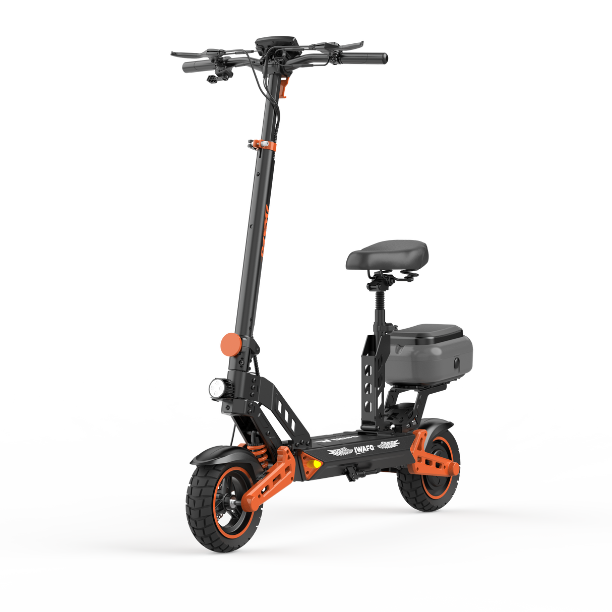 IWAFO IS2 10" Trottinette électrique avec siège 800W Motor 48V 15Ah Batterie