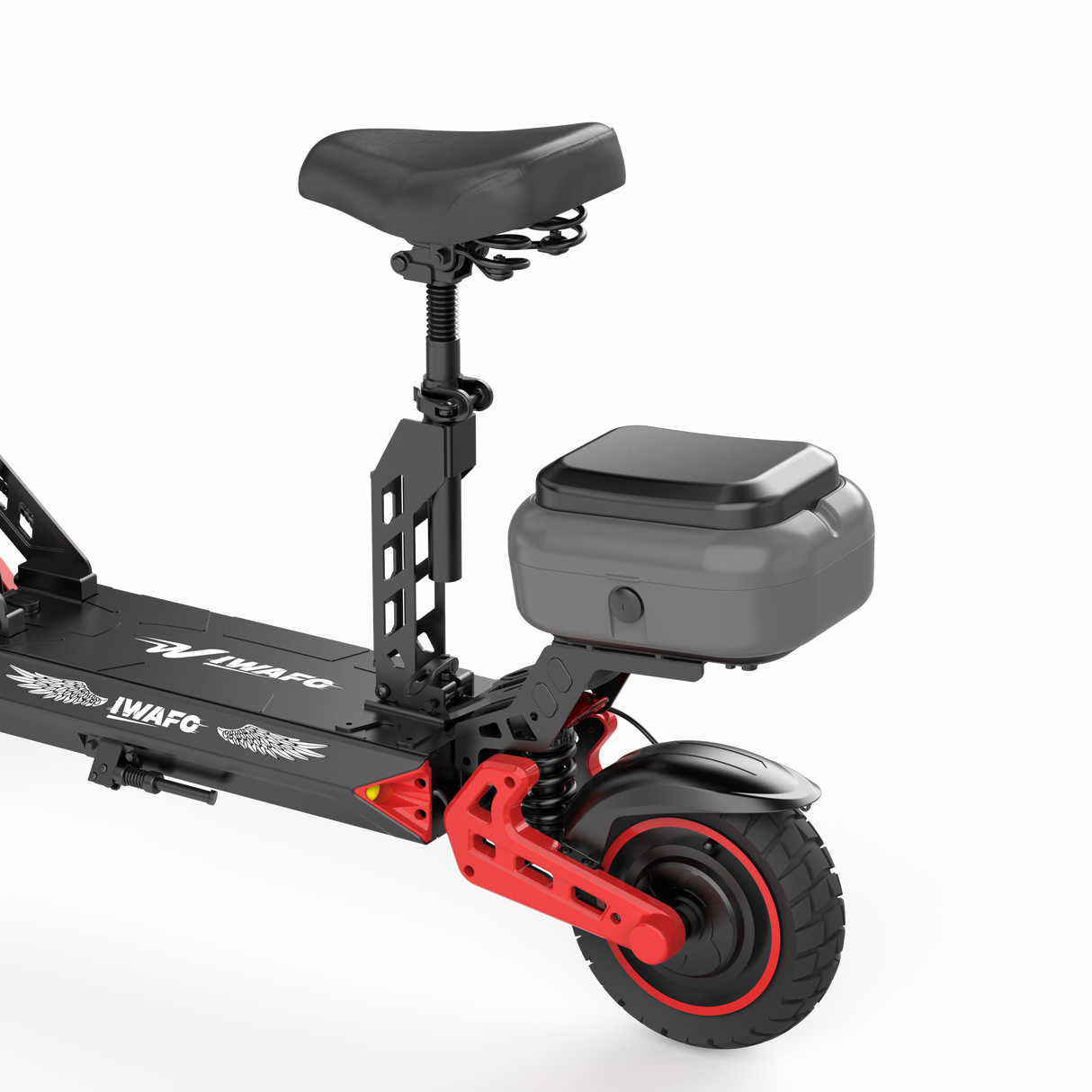 IWAFO IS2 10" Trottinette électrique avec siège 800W Motor 48V 15Ah Batterie