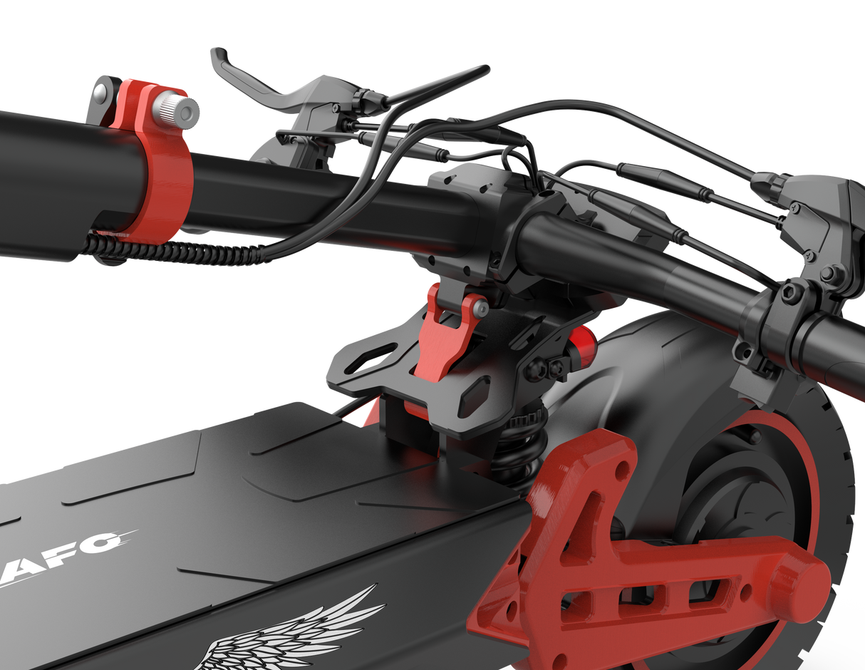 IWAFO IS2 10" Trottinette électrique avec siège 800W Motor 48V 15Ah Batterie