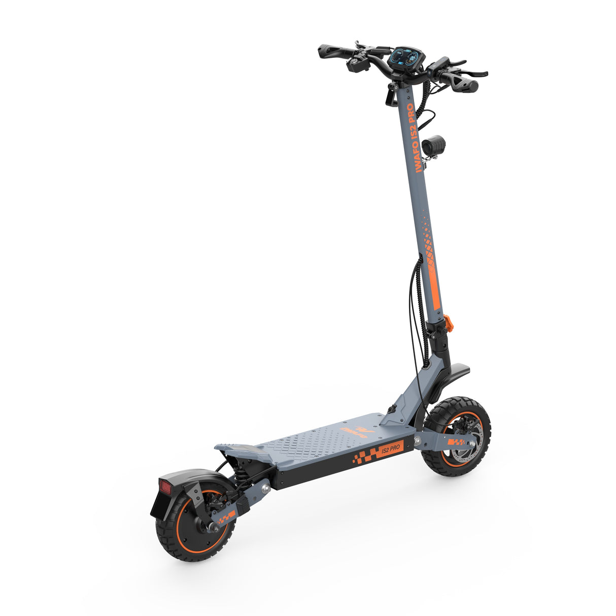 IWAFO IS2Pro 10" Trottinette électrique tout-terrain 2*1000W Dual Motors 52V 20Ah Batterie