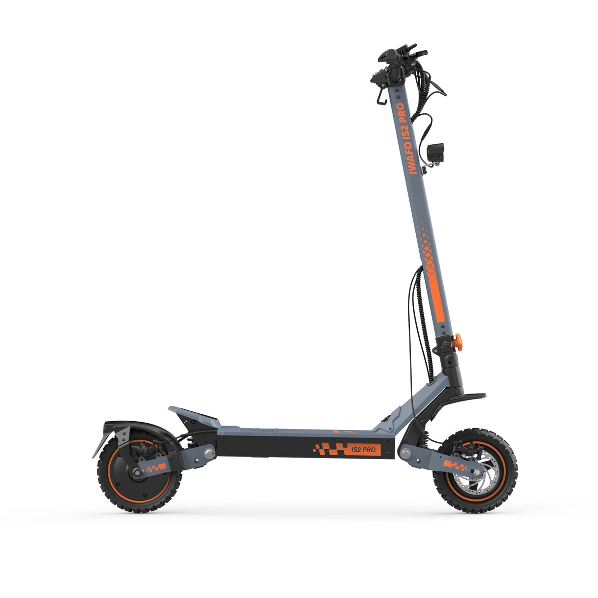 IWAFO IS2Pro 10" Trottinette électrique tout-terrain 2*1000W Dual Motors 52V 20Ah Batterie