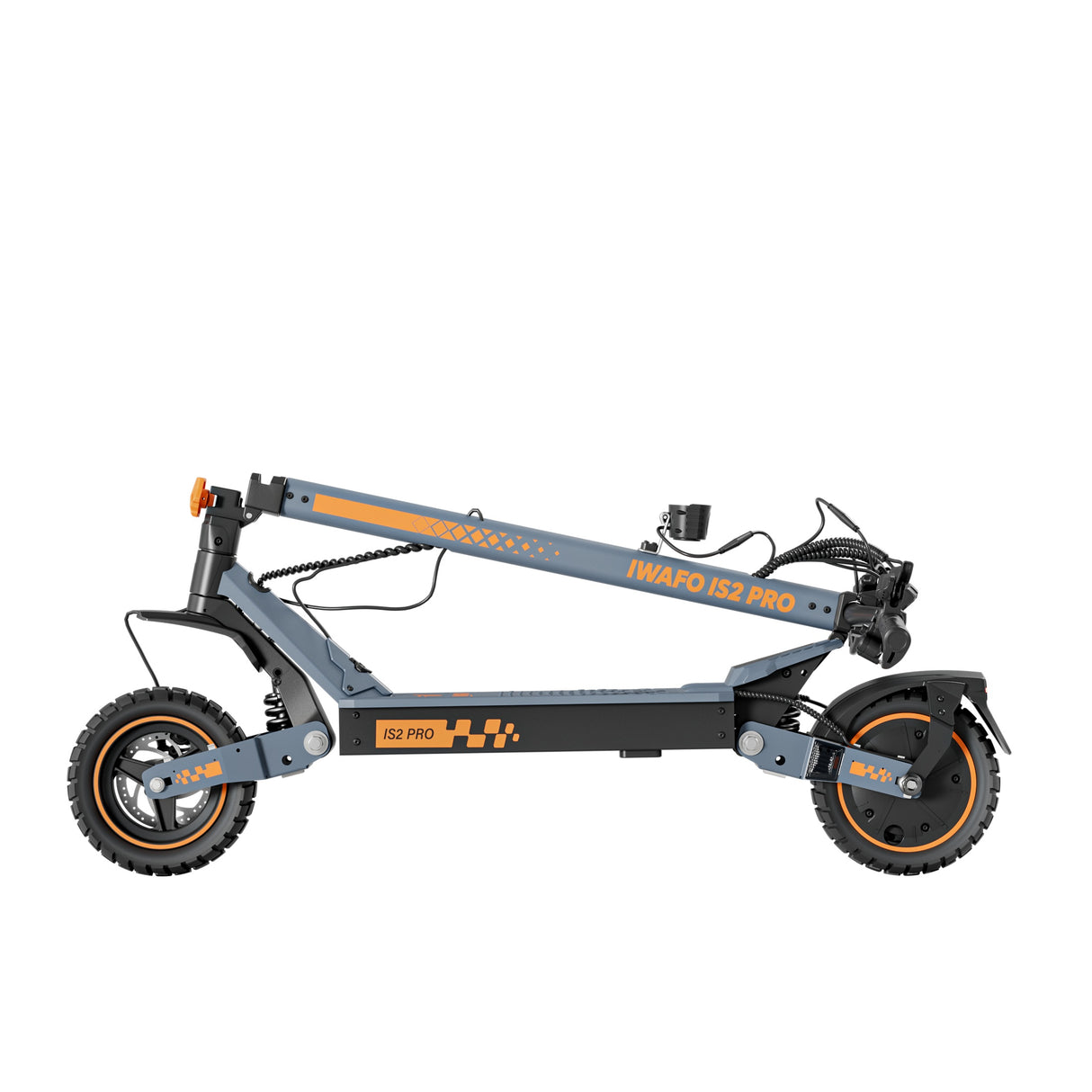 IWAFO IS2Pro 10" Trottinette électrique tout-terrain 2*1000W Dual Motors 52V 20Ah Batterie