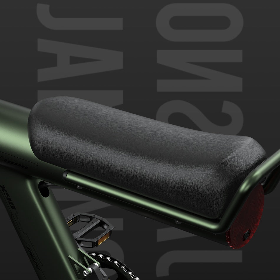 JANSNO X90 16" Vélo électrique tout-terrain 750W Moteur 48V 14Ah Batterie