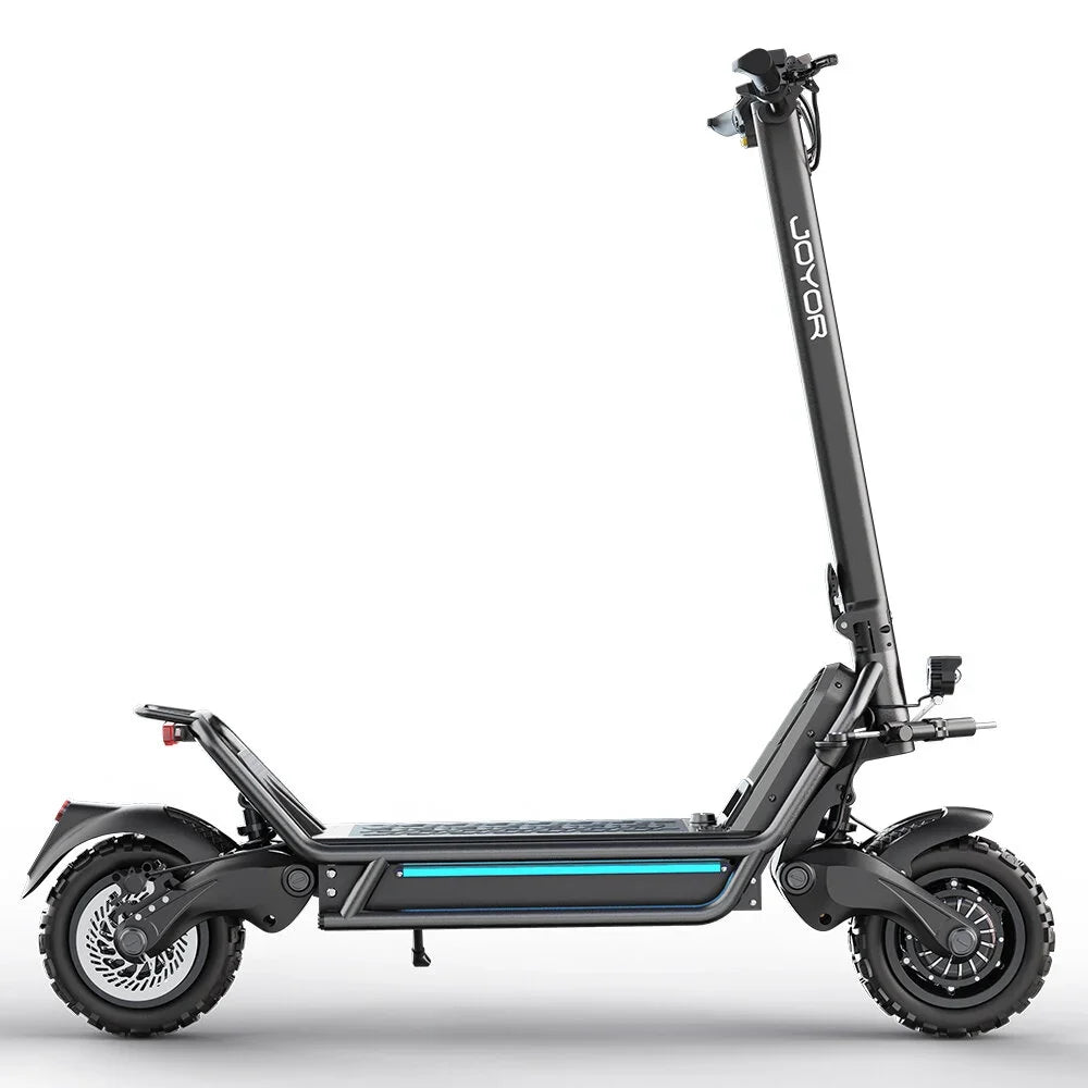 JOYOR E6-S 11" Trottinette électrique tout-terrain 1600W*2 Moteur 60V 31.5Ah Batterie