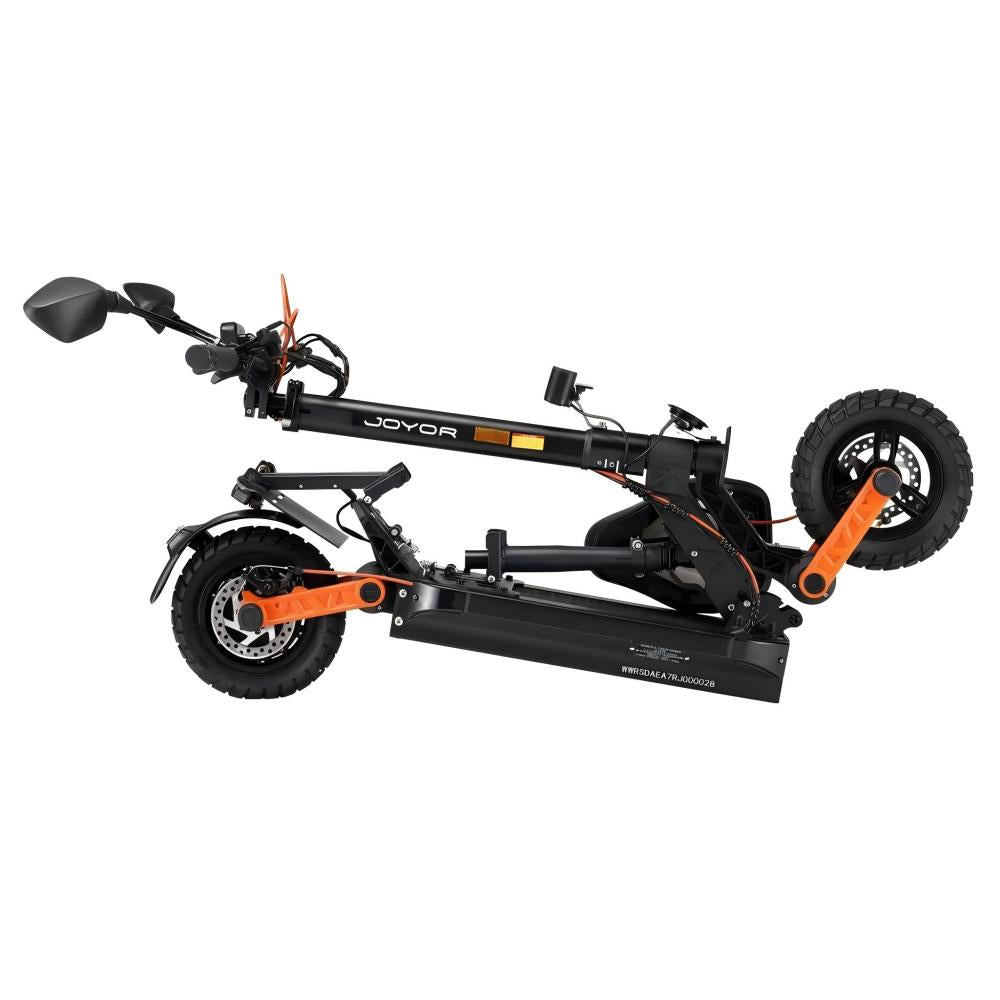 JOYOR S8E 10" Scooter électrique tout-terrain avec siège NFC 800W Moteur 48V 26Ah Batterie (Certificat EEC)