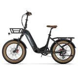LANKELEISI GOLF-X 20 Step Thru vélo électrique pliable urbain 1000W moteur 48V 20Ah batterie