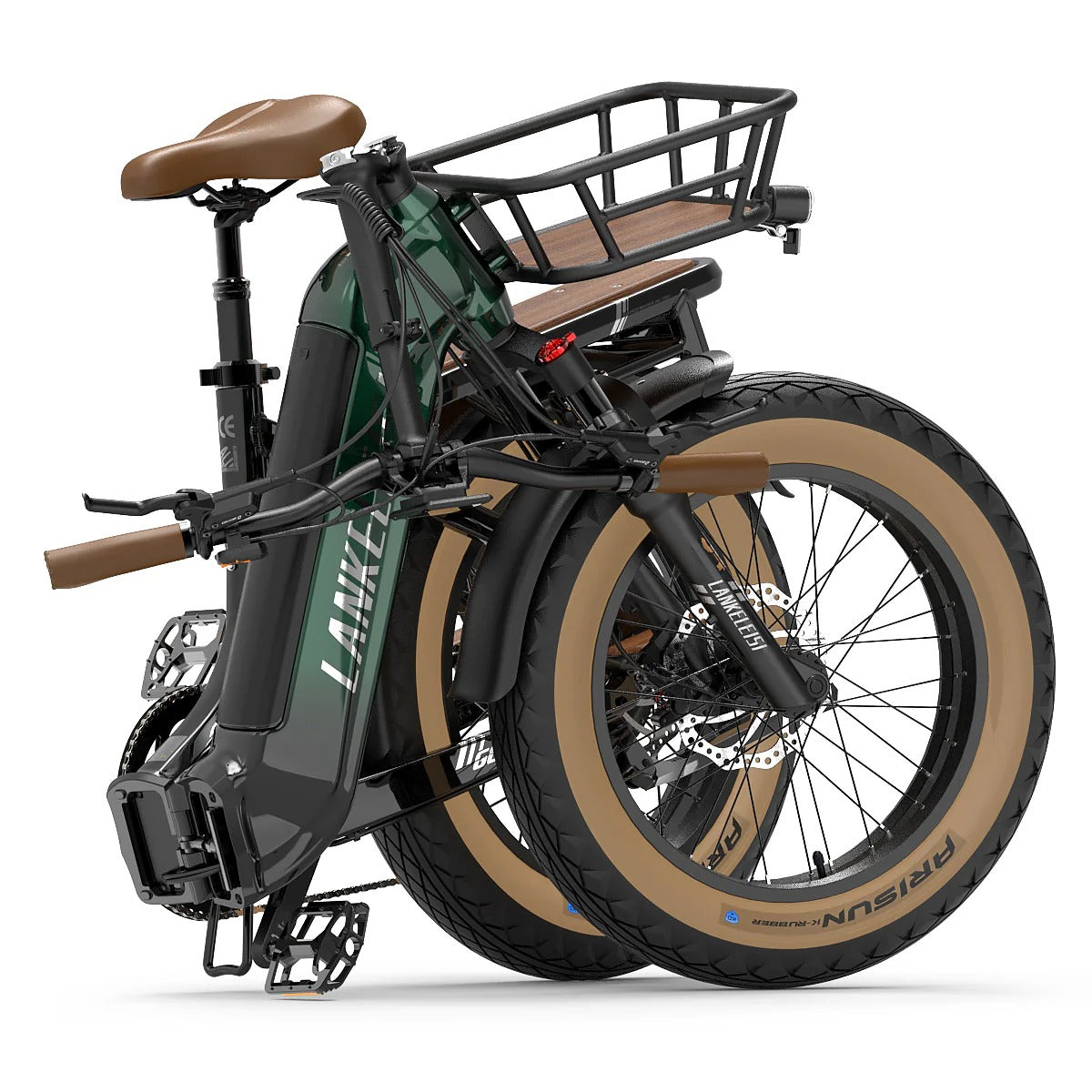 LANKELEISI GOLF-X 20 Step Thru vélo électrique pliable urbain 1000W moteur 48V 20Ah batterie