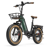 LANKELEISI GOLF-X 20 Step Thru vélo électrique pliable urbain 1000W moteur 48V 20Ah batterie