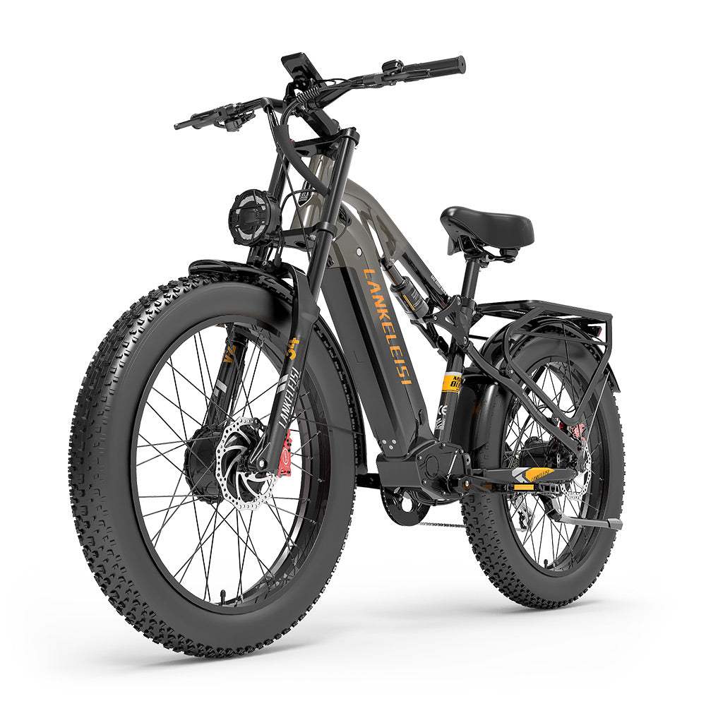 LANKELEISI MG800MAX Vélo électrique tout-terrain 26″ Pneus larges Double moteur 2×1000W Batterie 48V 20Ah