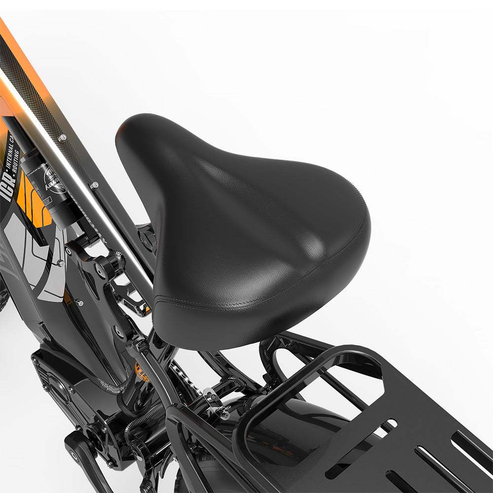 LANKELEISI MG800MAX Vélo électrique tout-terrain 26″ Pneus larges Double moteur 2×1000W Batterie 48V 20Ah
