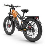 LANKELEISI MG800MAX Vélo électrique tout-terrain 26″ Pneus larges Double moteur 2×1000W Batterie 48V 20Ah