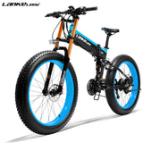 LANKELEISI XT750 PLUS 26" VTT électrique 1000W Moteur 48V 17.5Ah Batterie