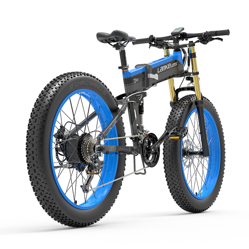 LANKELEISI XT750 PLUS 26" VTT électrique 1000W Moteur 48V 17.5Ah Batterie