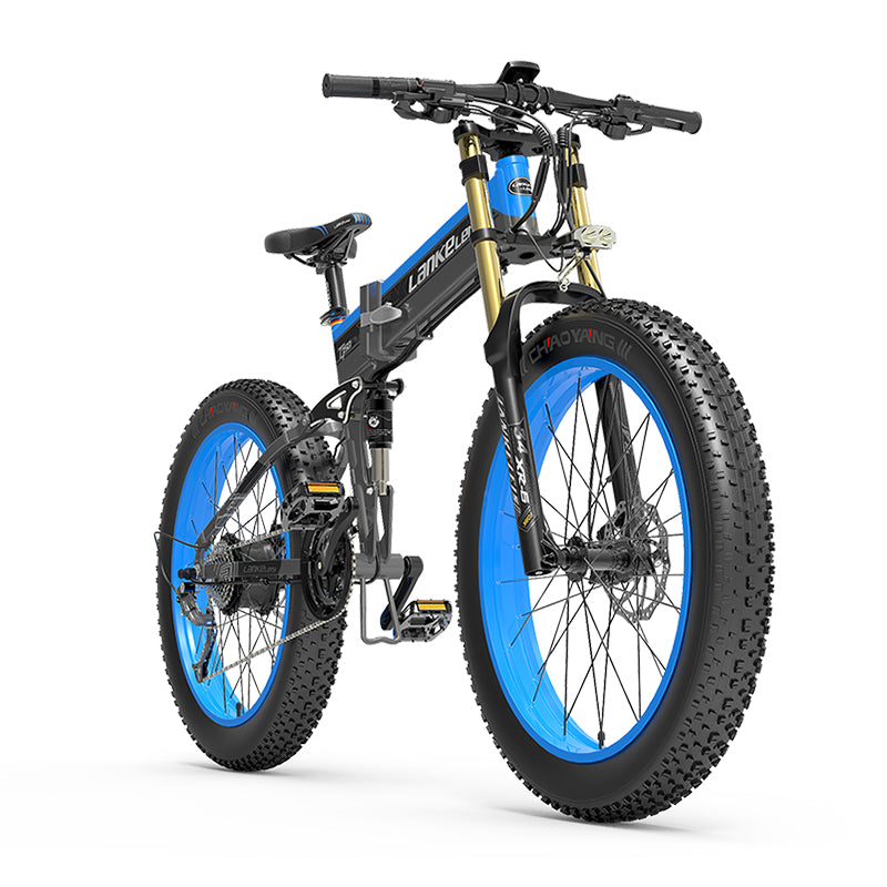 LANKELEISI XT750 PLUS 26" VTT électrique 1000W Moteur 48V 17.5Ah Batterie